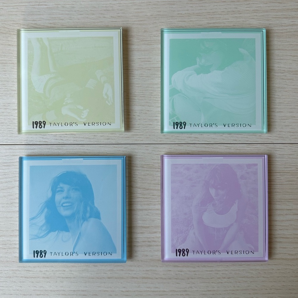 NEW Taylor Swift 1989 (Taylorโs Version) Coasters - Picture 2 of 5